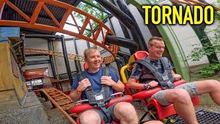 TORNADO - POV - Intamin Spinning Coaster - Bakken