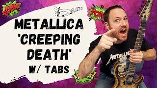 Metallica Creeping Death Guitar Lesson + Tutorial