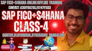 SAP FICO+S/4HANA Tutorial For Beginners class-4,SAP FICO S4HANA Training in Telugu,SAP FICOin telugu