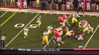 2011 Michigan Football highlights at Illinois