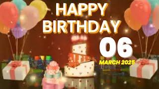 Happy Birthday Happy Birthday To You Song | 6 March Happy Birthday Song | Bday Remix Song 2025