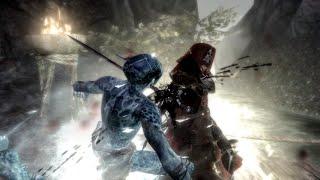 Boss fight: Skyrim meets Dark Souls with fog ninja overdose!!