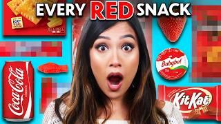 Guess the RED Snack From The TASTE!