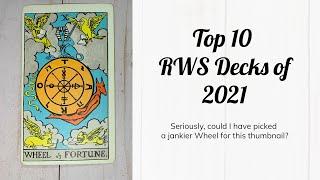 My Top 10 RWS Decks (2021) | VR to The Hermit's Cave