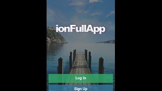 IonFullApp - Ionic Template - Ionic Framework Starter App