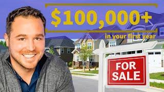 Make 100k + in Your First Year As a Real Estate Agent