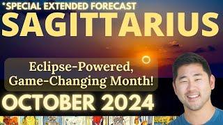 Sagittarius October 2024 - WOAH! Incredible, Rare Abundance Is Coming! Tarot Horoscope