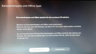 PS5: Account und Spiele sharen - so gehts mit Konsolenfreigabe und Offline-Spiel