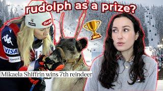 Apparently They’re Giving Reindeer as Prizes at Elite Skiing Events