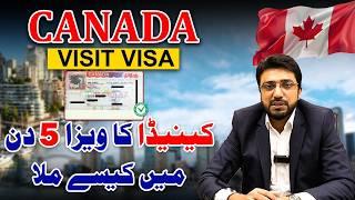 How to get Canada Visit Visa from Pakistan | Canada Visa Application Form