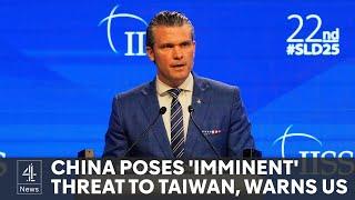 US urges allies to boost defence amid China threat to Taiwan