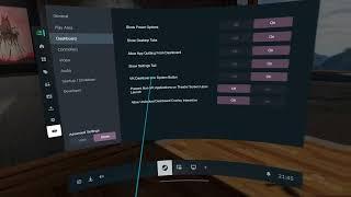 How to Disable Desktop Game Theatre in SteamVR (Theatre Screen) / December 2023