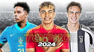 Top 10 Football Wonderkids 2024 (U20) | HD