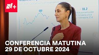 Conferencia Claudia Sheinbaum hoy / 29 de octubre de 2024 - N+