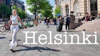 Helsinki Summer Walk Tour ️ Capital of Finland in 4K