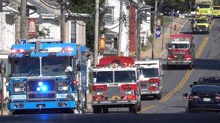 Apparatus Leaving Lebanon County Firefighters Parade 2022