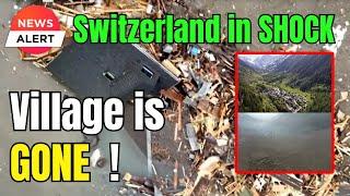 "CATASTROPHE of the Century" - WORST CASE HAPPENED - Blatten is Buried - Glacier came down at once !