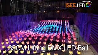 35cm Lifting DMX LED Ball