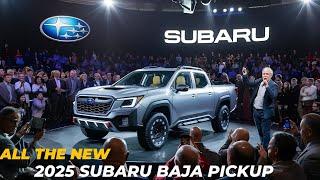 2025 Subaru Baja: The Ultimate Adventure Pickup Review