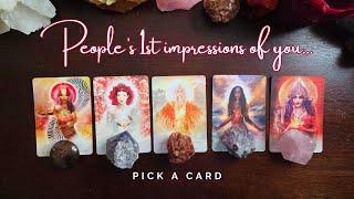 ..:: People's 1st Impressions of You... ::.. pick a card ..:: timeless tarot reading ::..