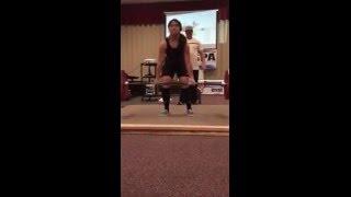 16 yr old national deadlift record 314 pounds