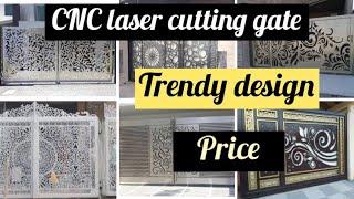 CNC laser cutting designs for main gate|| main gate design|| @ dare to dream # My dreams