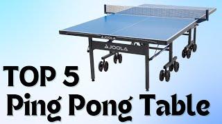 Top 5 Best ping pong table Review । The Ultimate Buying Guide