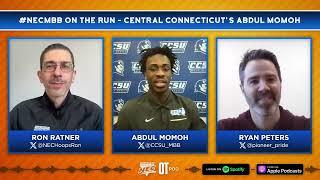 #NECMBB On The Run - Central Connecticut's Abdul Momoh