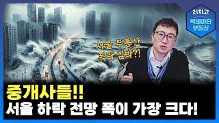 서울 부동산의 위기! 공인중개사들이 예측한 충격적 하락 폭!┃아파트, 수도권