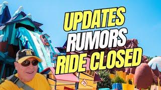 Updates! Islands of Adventure ~ One Ride Closes, One Ride Reopens, Rumor With Lost Continent