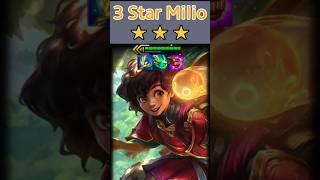 3 Star Milio ⭐⭐⭐ 3 Star Neeko | TFT SET 9.5 #shorts #tft