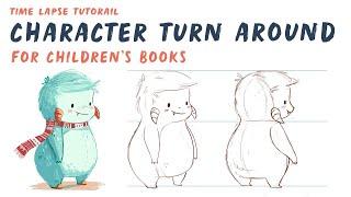 Keeping My Children's Book Characters Consistent - Time Lapse video