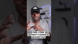 FREE CYBERSECURITY SECURITY COURSE !!!