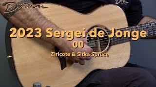 Dream Guitars - 2023 Sergei de Jonge 00, Ziricote & Sitka Spruce #guitardemo #acousticguitar