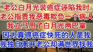 发现得了绝症后。我终于学会爱惜自己，绝不内耗。于是，当余寒的白月我光装绝症，还诬陷我欺负她时。#小说 #故事 #爱情故事 #情感 #情感故事 #亲情故事 #为人处世 #婚姻