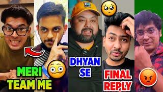 ANGRY Reply This Needs to STOP DOST Ne Hi Goldy Da, JONATHAN Gaming, Hector, DYNAMO, Soul Mortal