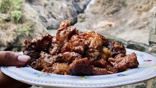 Authentic Outdoor Beef Karahi Recipe | Easy & Delicious Pakistani Cooking