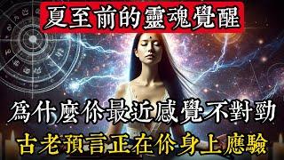 必須在明天之前到達你這裡！夏至前的靈魂覺醒：為什麼你最近感覺"不對勁"？古老預言正在你身上應驗|玄學|靈性|神秘學|宇宙能量|修行