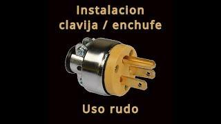 Instalación de clavija de USO RUDO [DETALLADO]