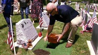 Marine Dog Gets Military Funeral After 400 Combat Missions