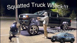 Squatted Truck Wreck (COPS CALLED!!!!)