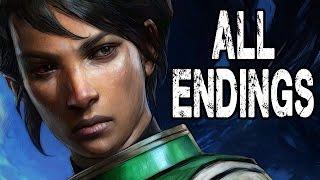 Prey 2017 | ALL ENDINGS