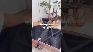 What to pack to Paris! ️