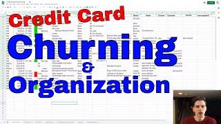 Credit Card Churning: How to Organize and Track your Cards