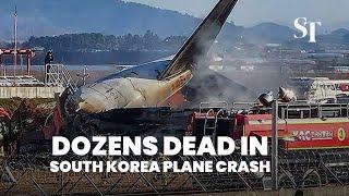 Dozens dead in South Korea plane crash