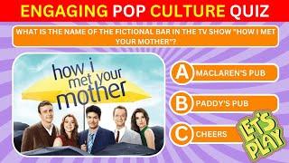 Ultimate Pop Culture Trivia Challenge: Test Your Knowledge!