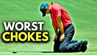 10 BIGGEST Chokes In Golf History