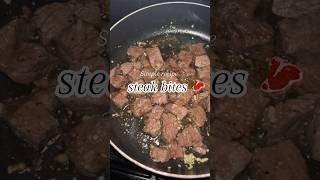 quick recipe  #quickdinner #quickrecipe #steakbites #dinner #shorts #shortvideo