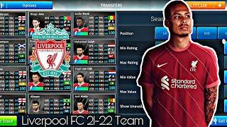 How To Create Liverpool FC 21-22 Team In Dream League Soccer 2019