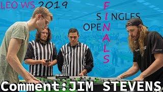 Finals: Open Singles - ITSF World Series by Leonhart 2019 | Tablesoccer.TV